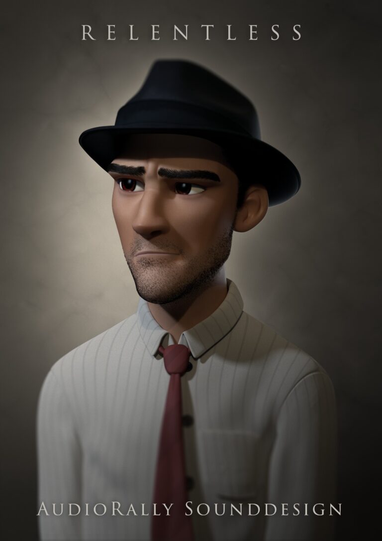 "Relentless" short animation film - sound design & mix